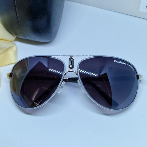 Carrera metal solbriller med deksel