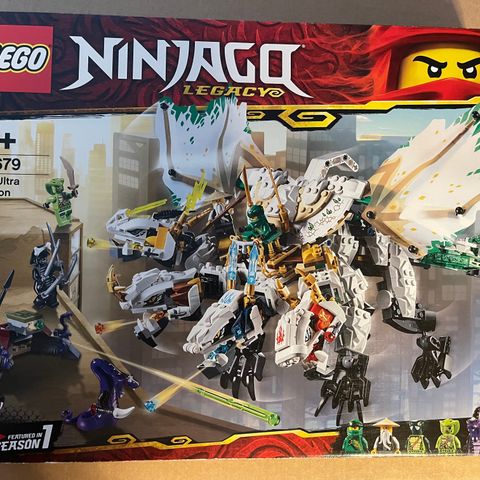 Lego Ninjago 70679 Bygd 1 gang. 100% komplett