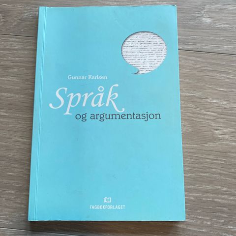 Språk og argumentasjon