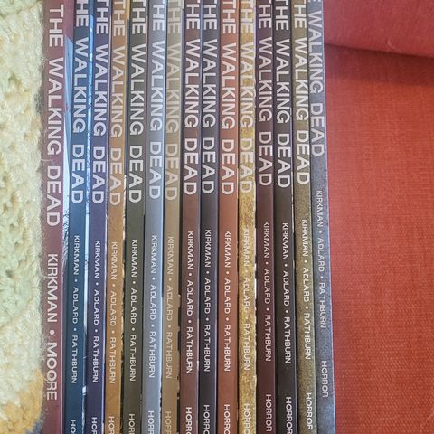 Walking dead volum 1-12