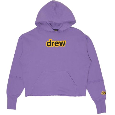 Drew house deconstructed hoodie - lavender, S