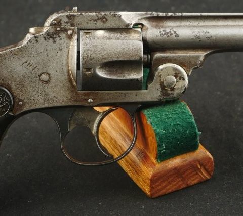 Antikk Smith & Wesson .38 Safety Hammerless (SH), 2nd model.