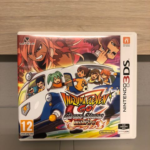 Inazuma Eleven GO Chrono Stones: Wildfire med engelsk cover