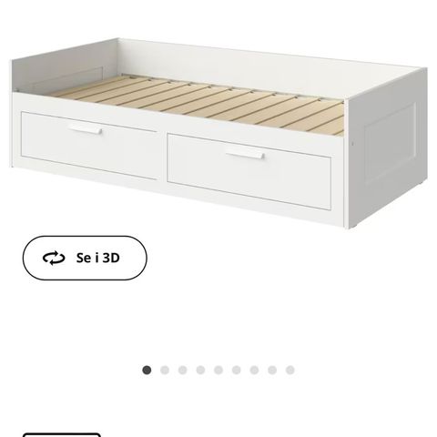 Brimnes seng fra Ikea