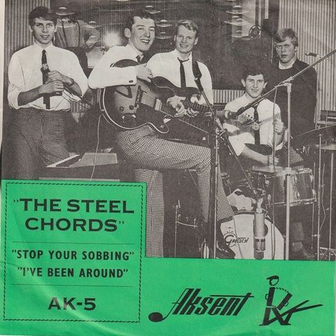 Steel Chords " Stop Your Sobbing / I've Been Around " Single selges for kr.500