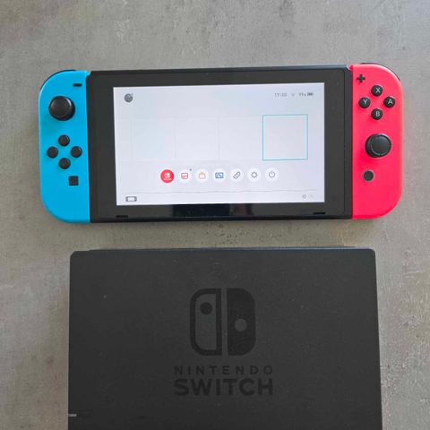 Nintendo Switch (2017 modell patched)