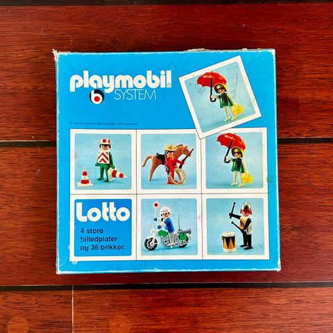 PLAYMOBIL Lotto Memo spill