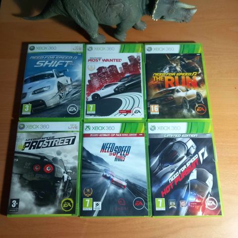 Bilspill til Xbox 360 - "Need for Speed" fra Sams Salg