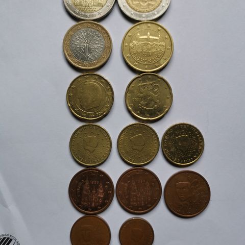 Rare Euro mynt