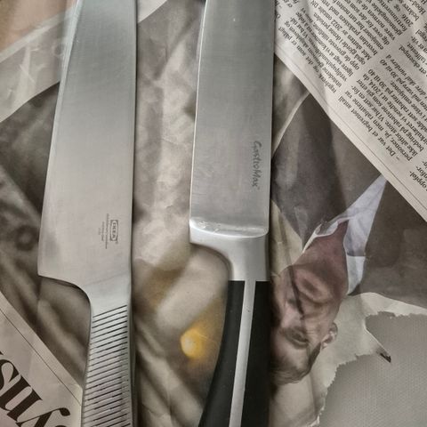 IKEA 365+ og Gastro Max Kniver