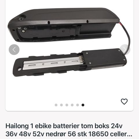 Ny E-bike Batterier Tom Boks og utfyller