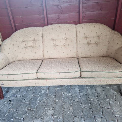 Stilmøbel 3 seter sofa merke Brunstad