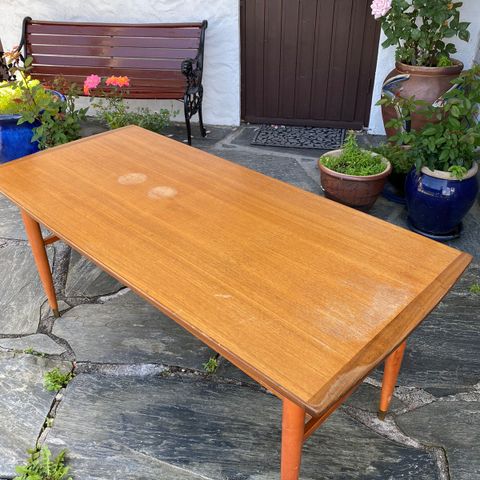 Retro teak salongbord