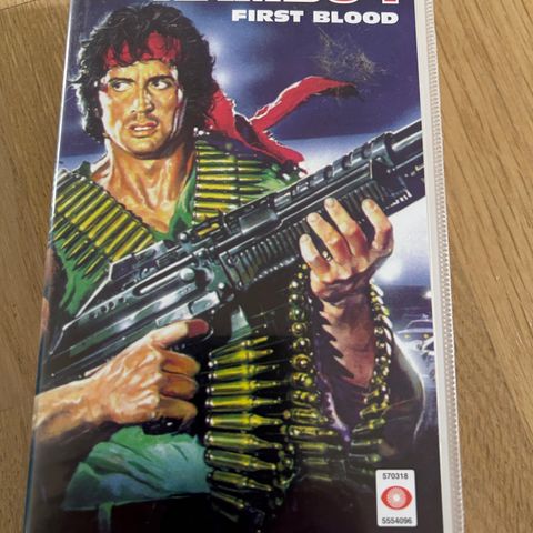 Rambo - First Blood - Stallone VHS