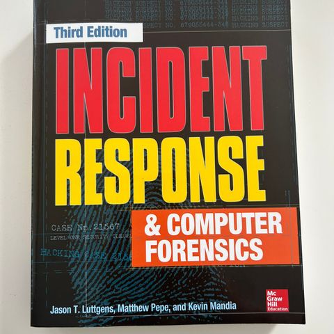 Incident Response & Computer Forensics - Jason T. Luttgens, M. Pepe, K. Mandia