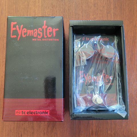 Tc electronic Eyemaster metal distortion,  ubrukt