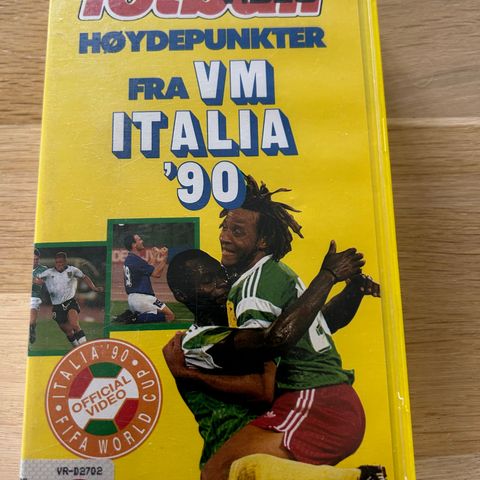 Fotball VM 1990 VHS