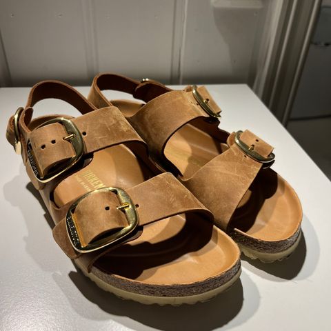 BIRKENSTOCK - Milano big buckle narrow (Cognac) str.39