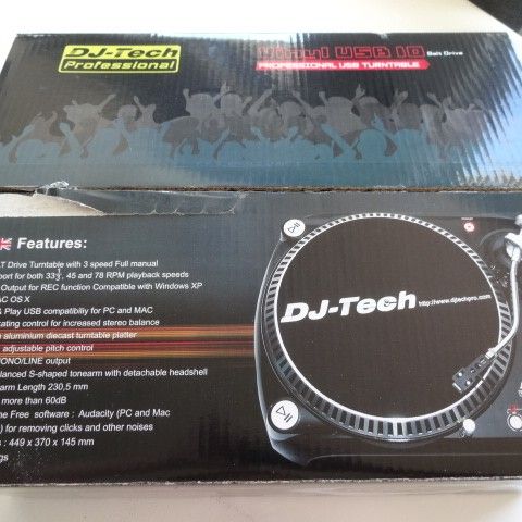 DJ-Tech Professional helt ny hbo 1300 kr