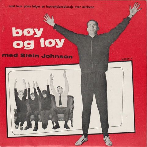 Stein Johnson " Bøy Og Tøy / Bøy Og Tøy " Single selges for kr.100