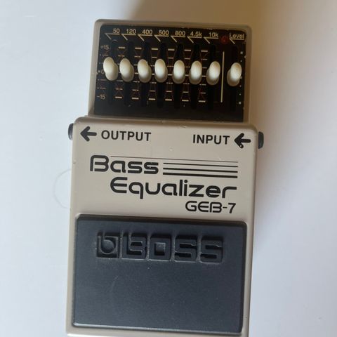 BOSS Bass Equalizer pedal