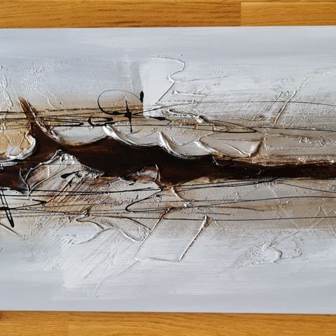 Oljemaleri fra Skeidar (120 cm x40 cm)