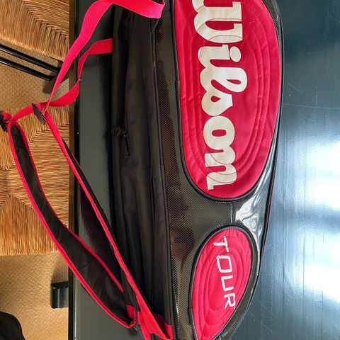 Wilson squashbag med 2 racketer