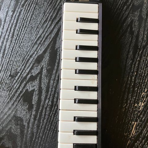 Melodica Hohner 26 fra 1970 tallet Tysk