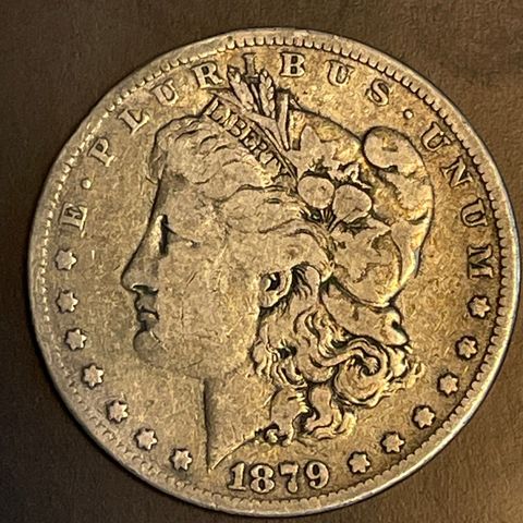 USA Silver Dollar 1879 Kv 1+