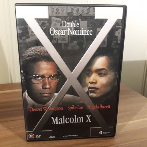 Malcolm X (norsk tekst) 1992 film DVD
