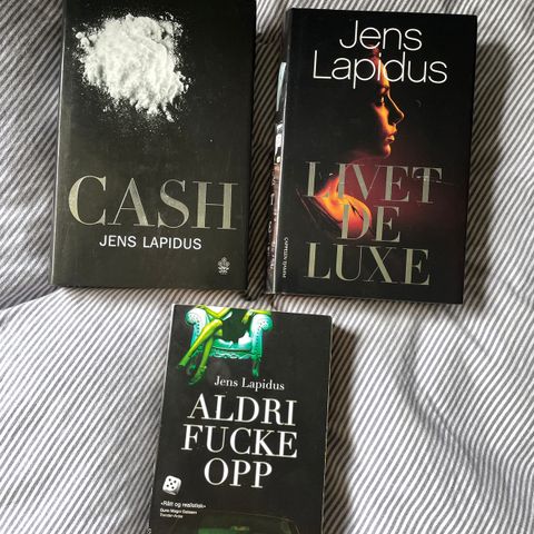 3 bøker av Jens Lapidus