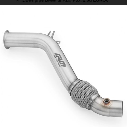 BMW Downpipe F2x, F3x, 2.0d EURO6