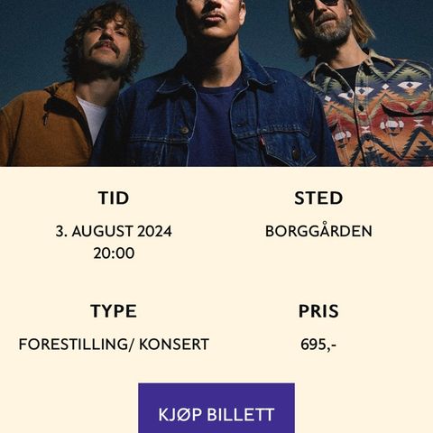 Bigbang // Olavsfest Trondheim lørdag 3/8.24