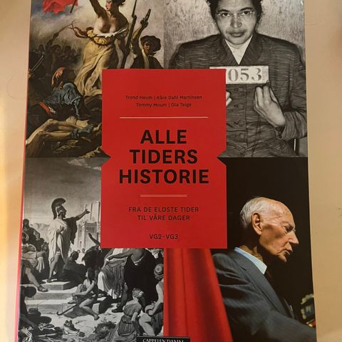 Alle tiders historie ISBN 9788203349690