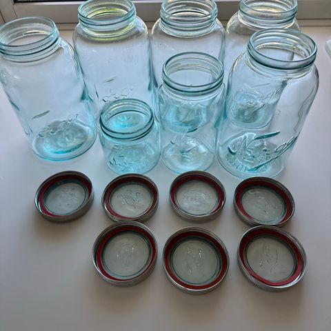 Diverse Norgesglass selges - 2 L , 1 L og 0,5 L