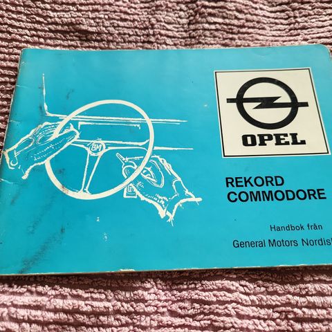 Opel Rekord/Commodore 1973!Be om pris!