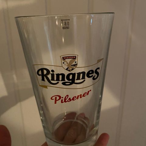 Ringnes ølglass  0,6 liter