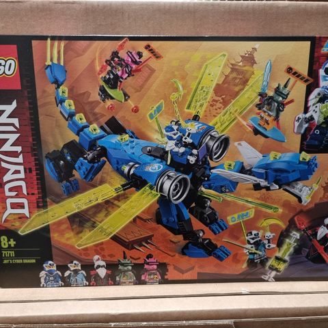 Ny Lego Ninjago 71711 Jay's kyberdrage