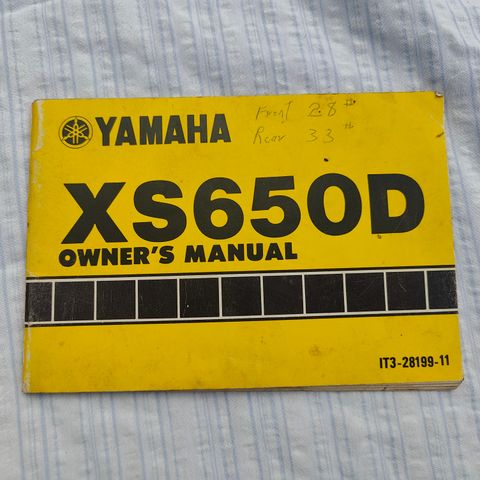 Yamaha SX650D manual