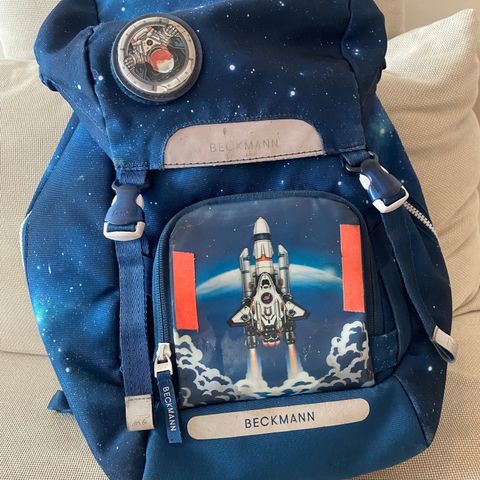Beckmann skolesekk 28l, Classic Maxi, Space Mission