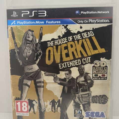 The House of the Dead Overkill Extended Cut - PS3