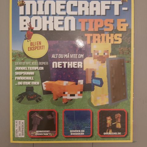 Minecraft-boken tips og triks