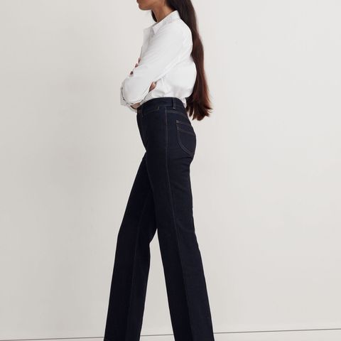 Madewell 11" High-Rise Flare Jeans i Insley Wash, Str. 29