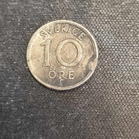 10 öre 1947 Sverige