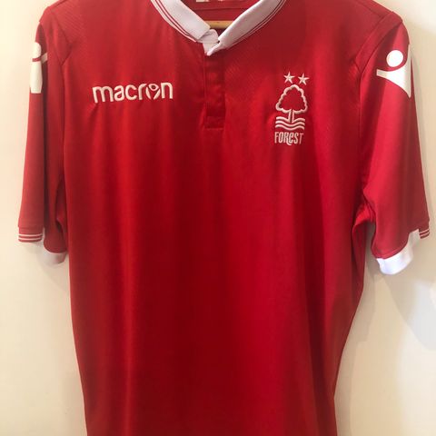 Nottingham Forest - original 2018/19 fotballdrakt str XL