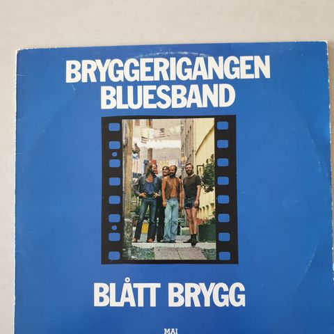 Bryggerigangen Bluesband – Blått Brygg - LP