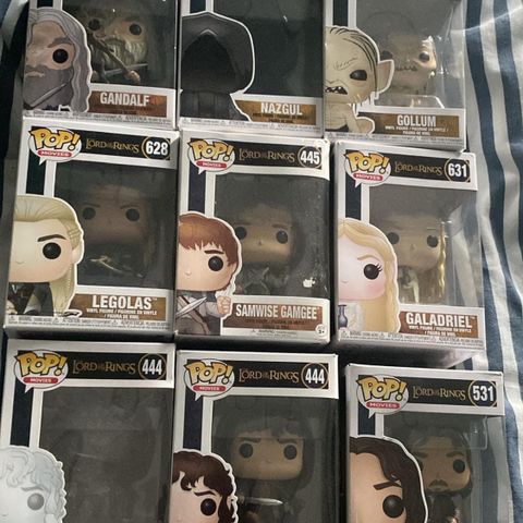 Lord of the rings pop figurer