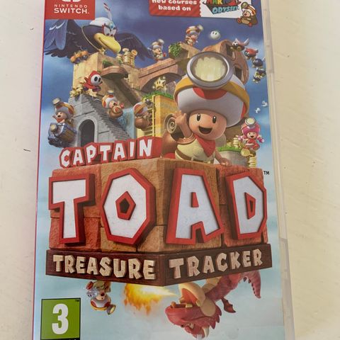 Captain Toad treasure tracker. Nintendo switch