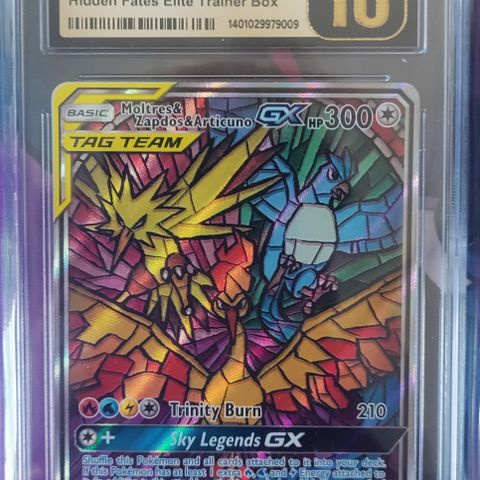 Pokemon - Moltres & Zapdos & Articuno GX Promo CGC Pristine 10