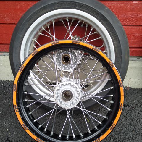 Hjul supermotard 17''